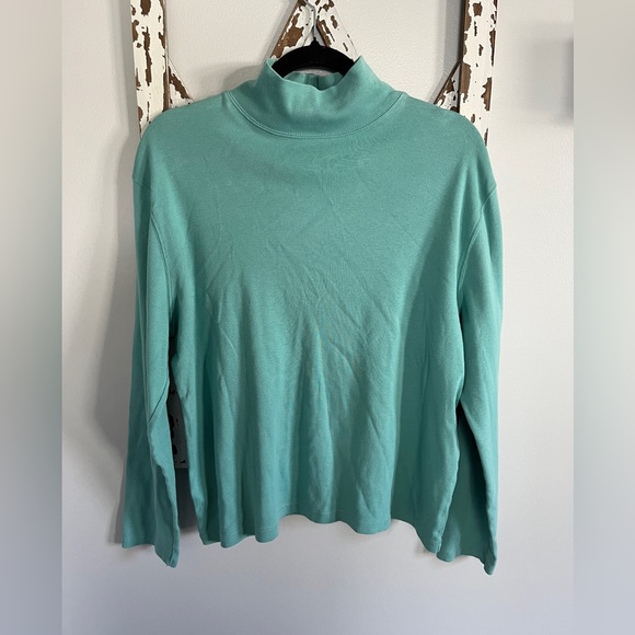 Pendleton Tops - Pendleton Mock Neck Long Sleeve Top Size‎ XL.